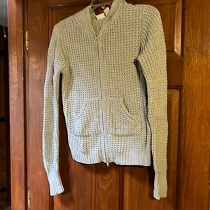 Daytrip grey hooded sweater size medium